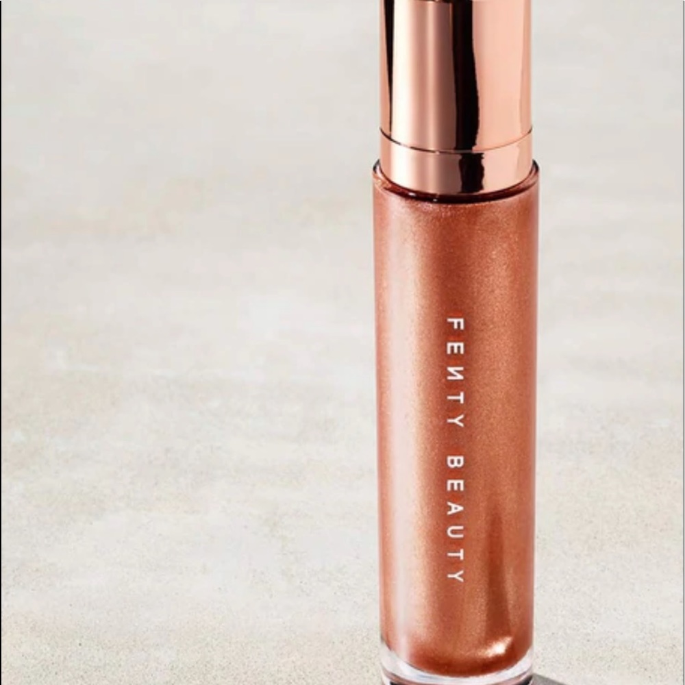 NIB Fenty Beauty BODY LAVA LUMINIZER SILKY Cognac Candy sparkling copper shimmer